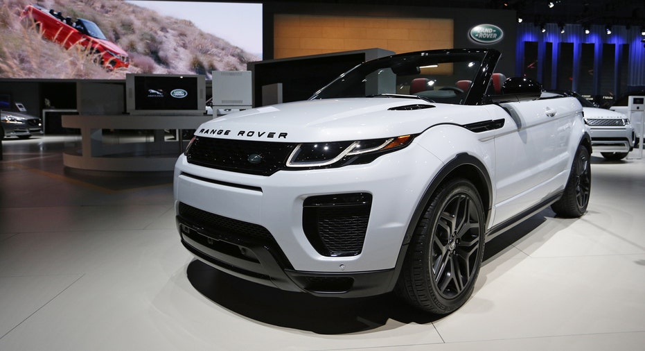 2017 Range Rover Evoque convertible, Jaguar Land Rover