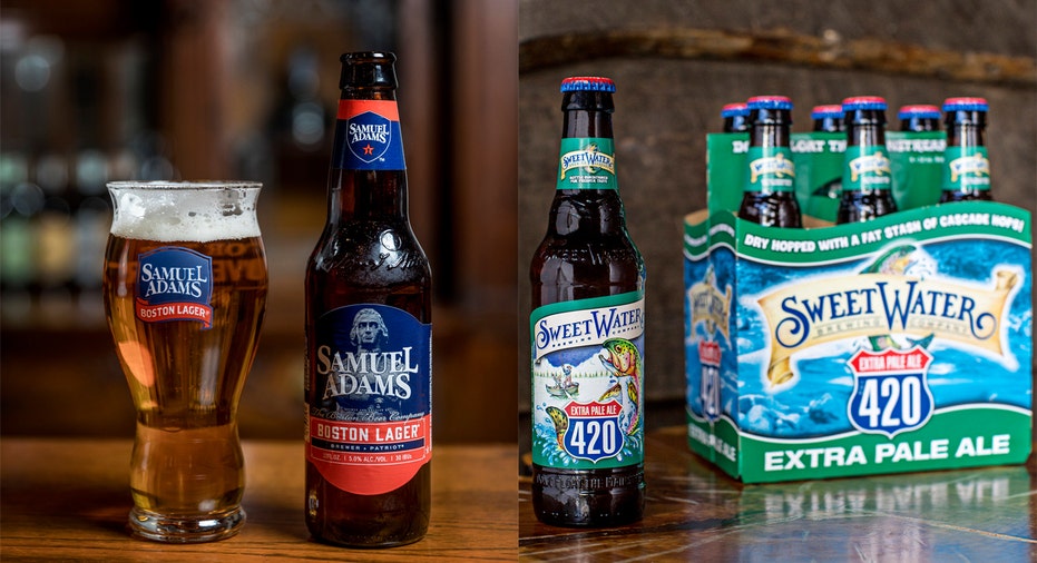 Sam Adams/SweetWater Beers