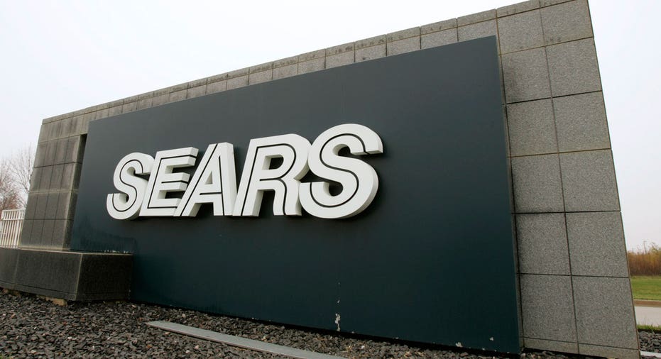 Sears sign at headquarters FBN