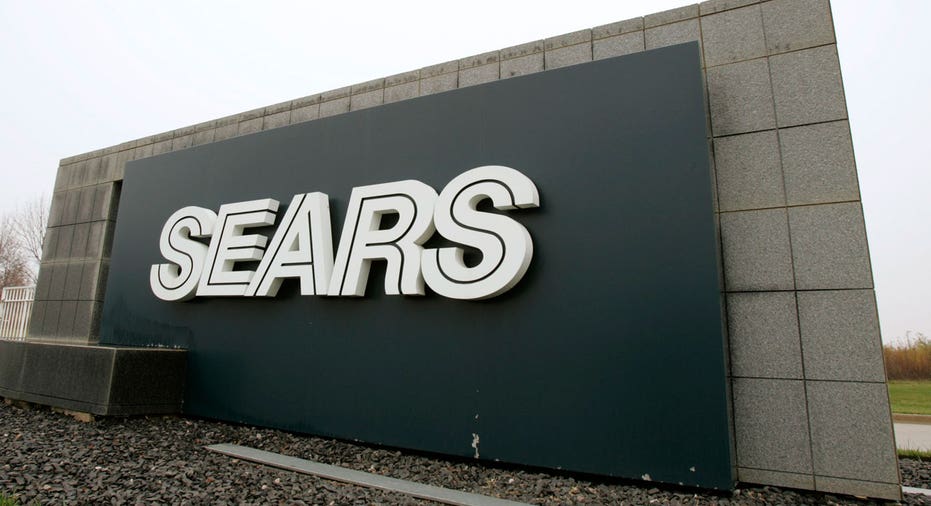 Sears sign at headquarters FBN