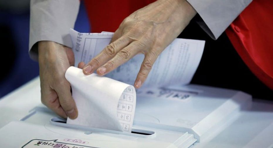 South Korea Election REUTERS/Kim Hongji