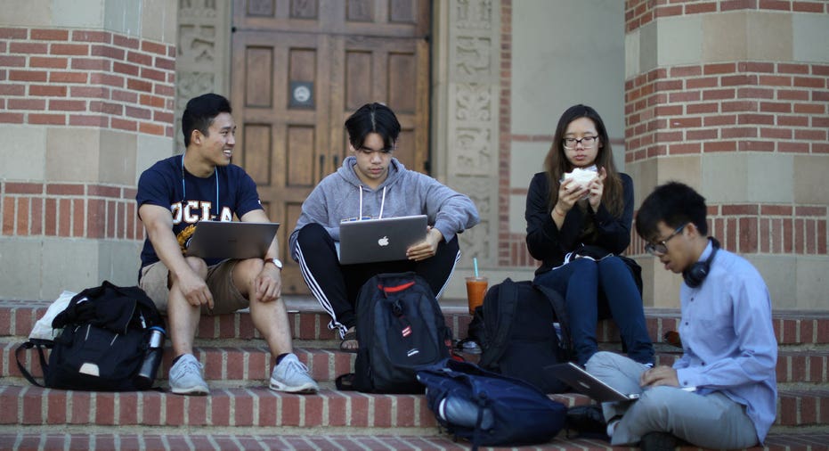 Students REUTERS/Lucy Nicholson