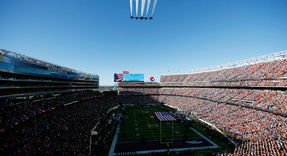 Super Bowl 50 flyover Levi's Stadium FBN