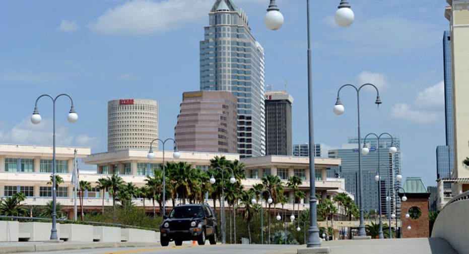 downtown Tampa, Florida