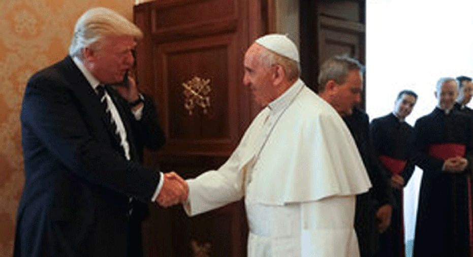 Trump Pope Reuters
