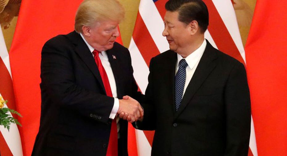 Trump XI meeting REUTERS/Jonathan Ernst