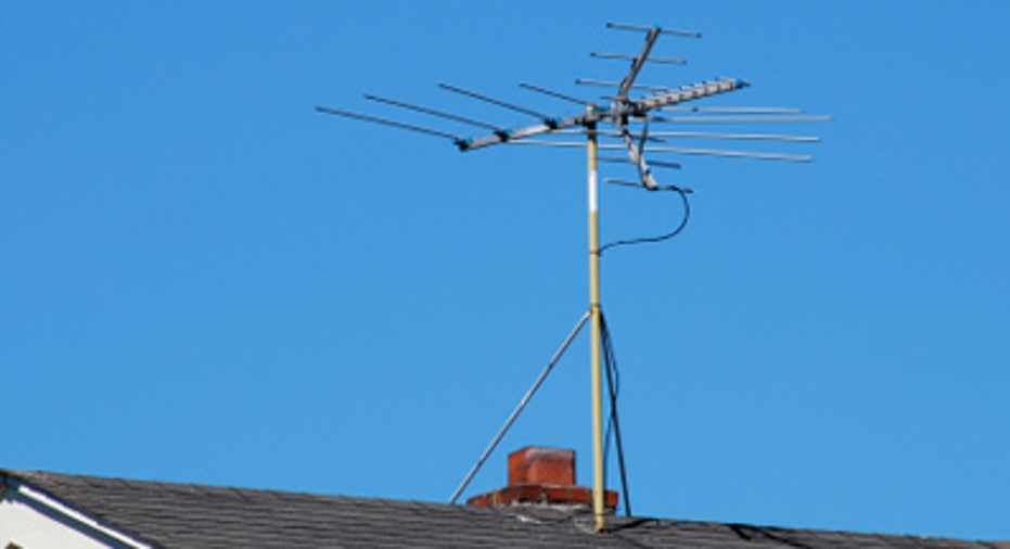 Old-Fashioned TV Antenna
