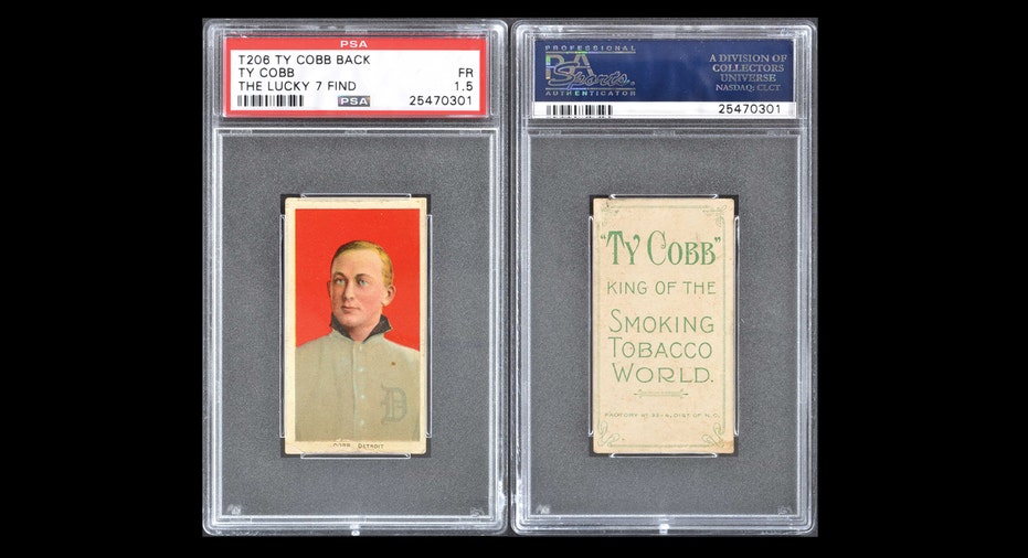 Ty Cobb card auction FBN