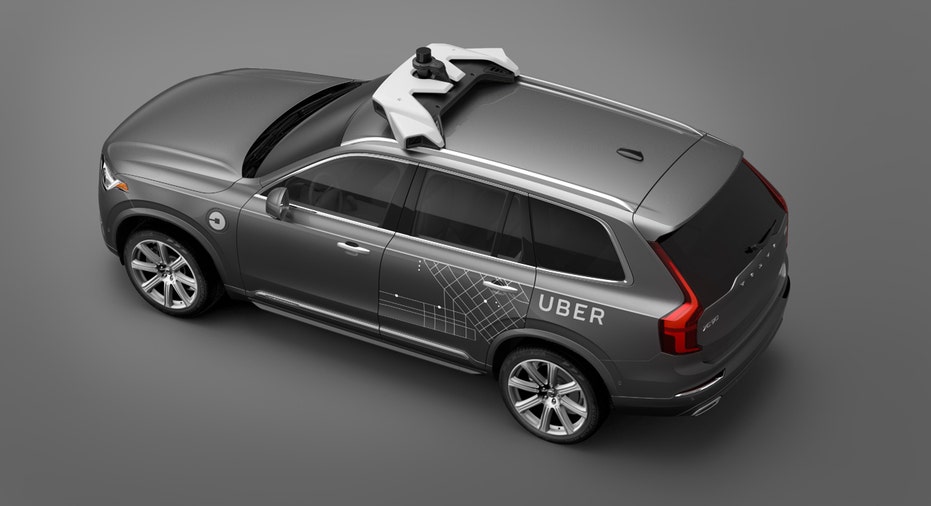 Volvo XC90 SUV Uber autonomous vehicle FBN