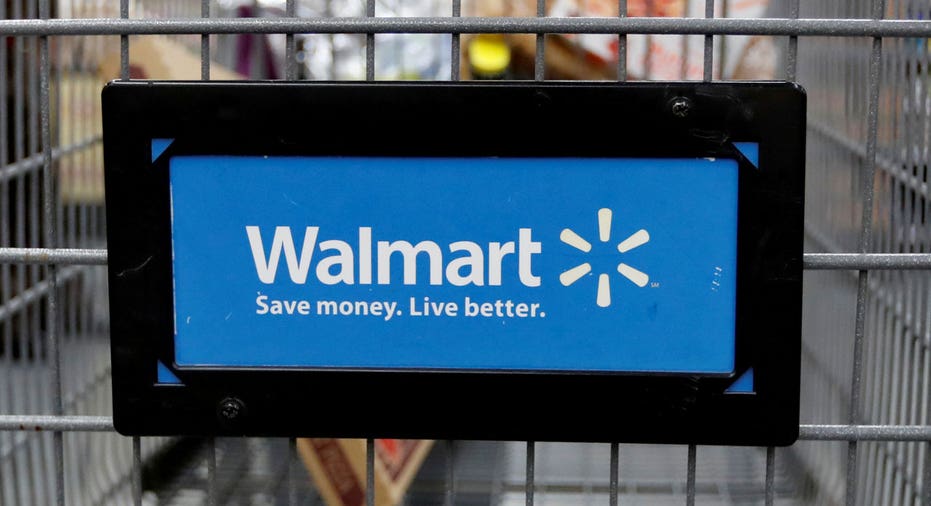 Walmart logo on shopping cart FBN