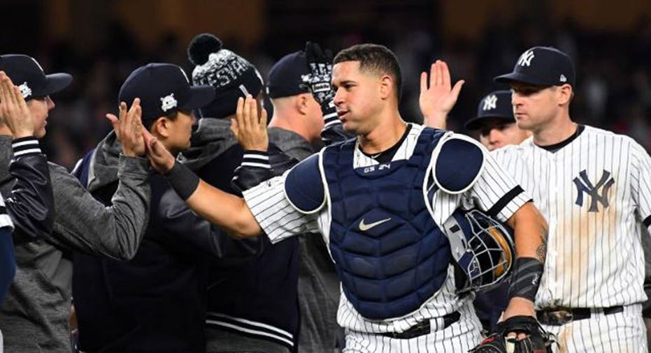 Yanks ALCS4  Robert Deutsch-USA TODAY Sports