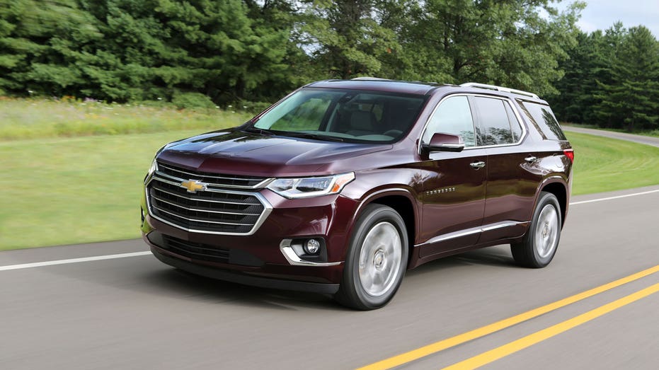 2018 Chevrolet Traverse on the road FBN