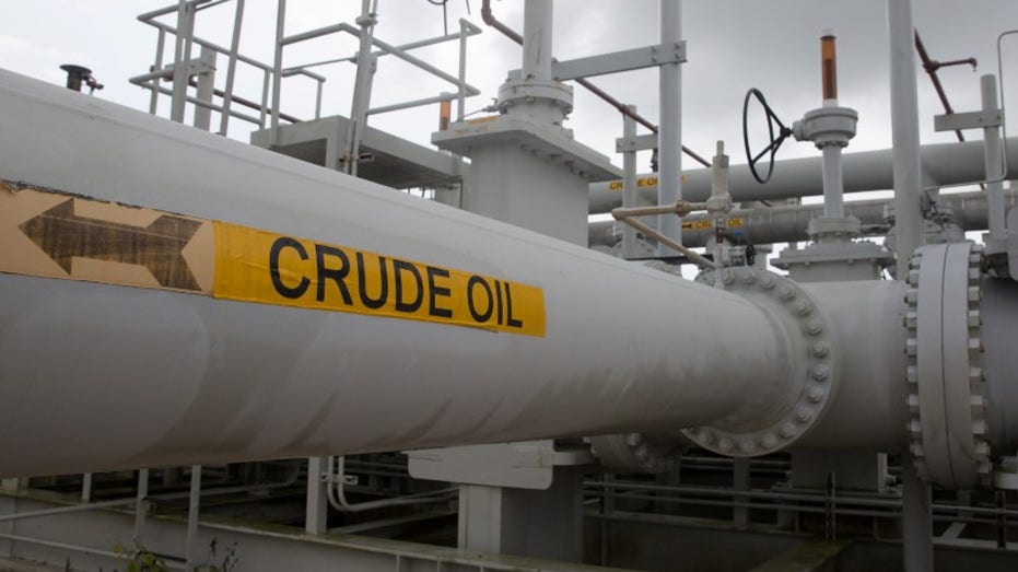 A maze of crude oil pipes and valves during a tour by the Department of Energy at the Strategic Petroleum Reserve in Freeport, Texas, June 9, 2016. 