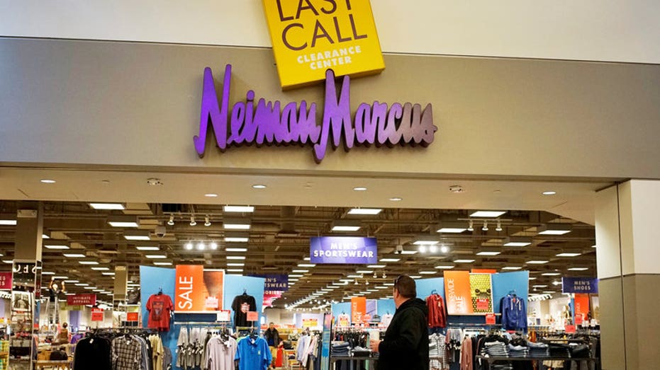 Inside interior neiman marcus department store display sale