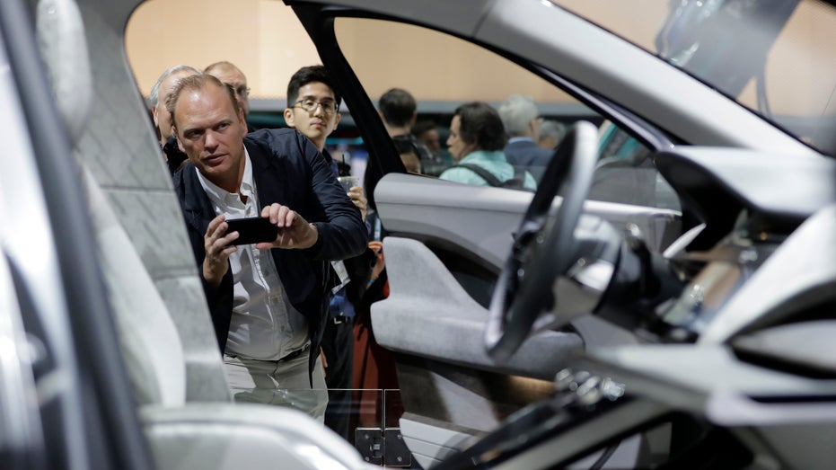 Jaguar I-Pace interior LA auto show FBN