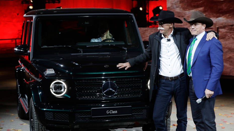 2019 Mercedes G-Class, Detroit auto show AP FBN