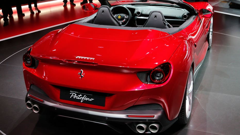 Ferrari Portofino rear view AP FBN