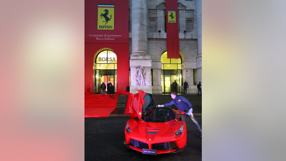 Ferrari LaFerrari in Milan Italy FBN