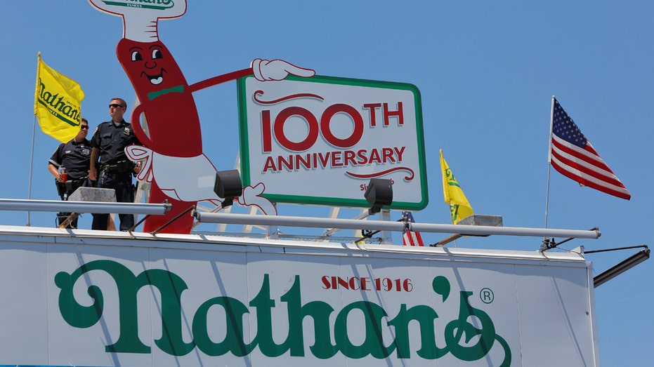 Nathan's hot dog restaurant New York FBN