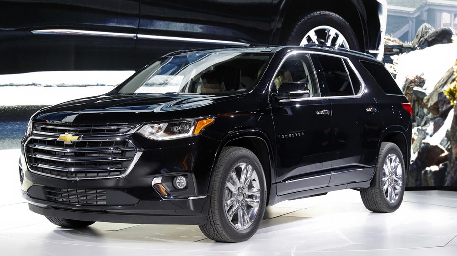 Chevrolet Traverse Detroit auto show FBN