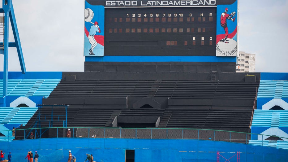 Cuba baseball stadium outfield FBN