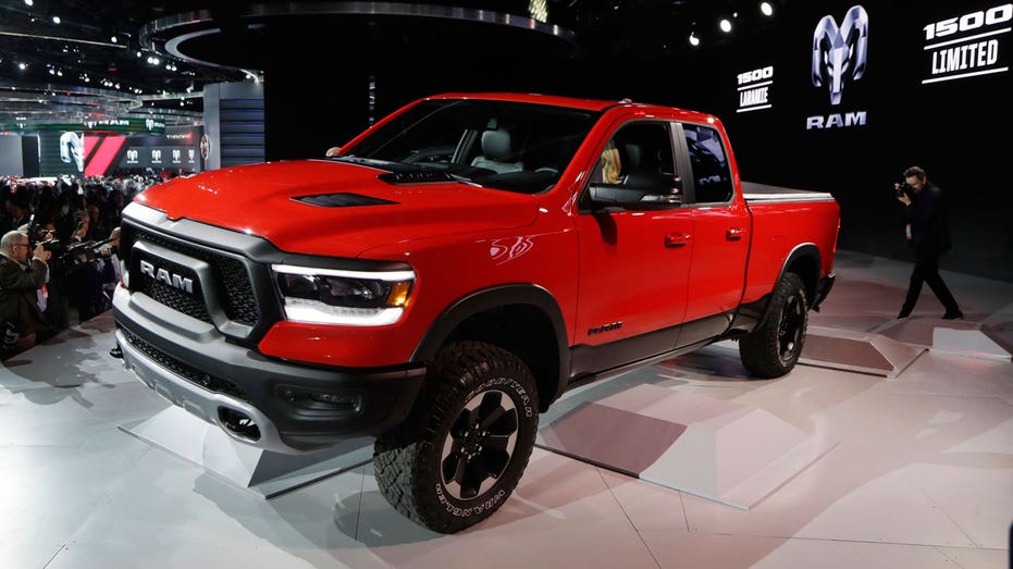 2019 Ram 1500 Rebel, Detroit auto show AP FBN