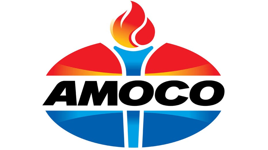 Amoco gas station logo FBN