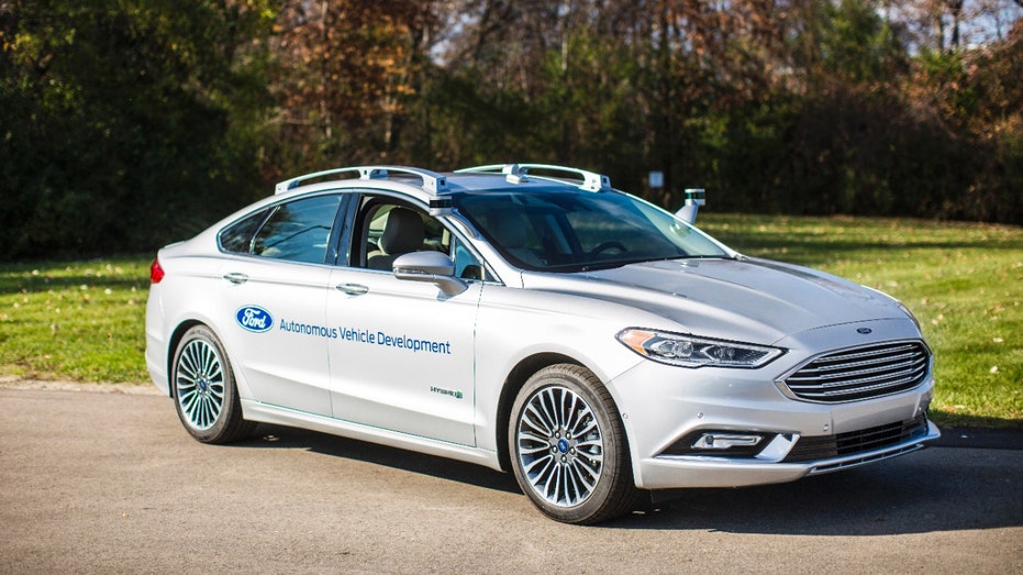 Ford Fusion autonomous car 2017 FBN