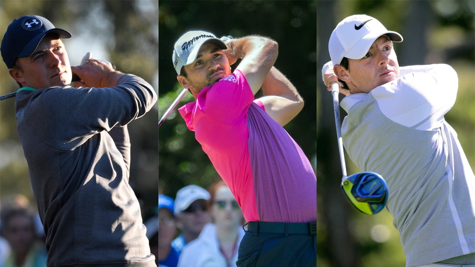 Spieth, Day, McIlroy Collage