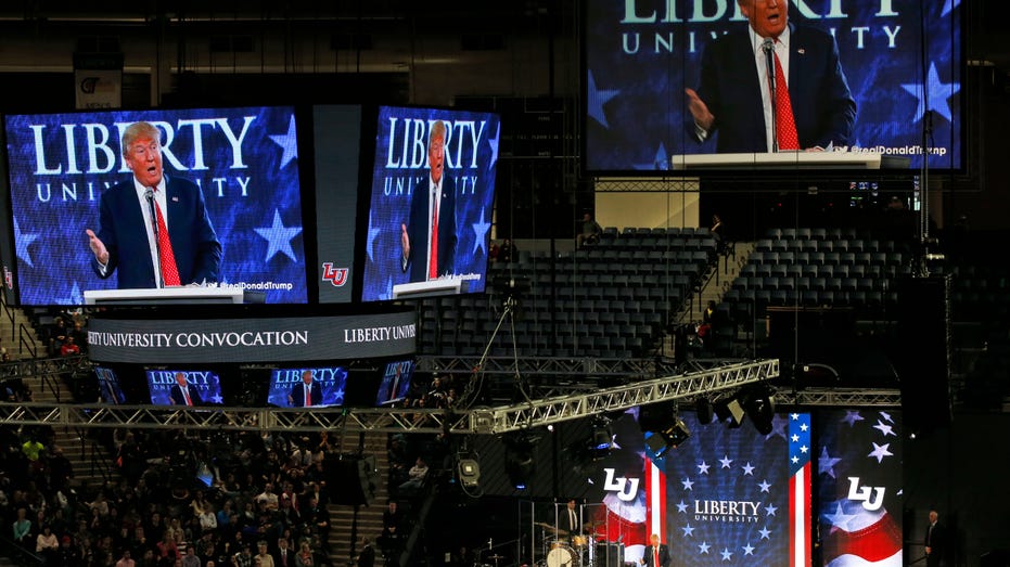 Trump at liberty university