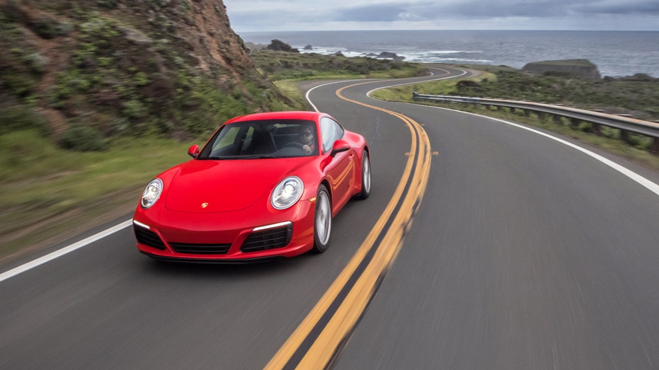 2017 Porsche 911 Carrera red FBN