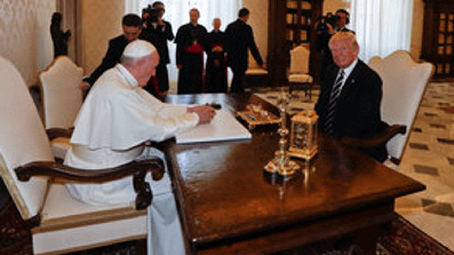 Trump Pope Reuters