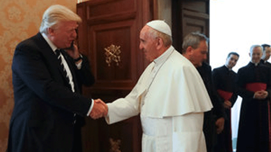 Trump Pope Reuters