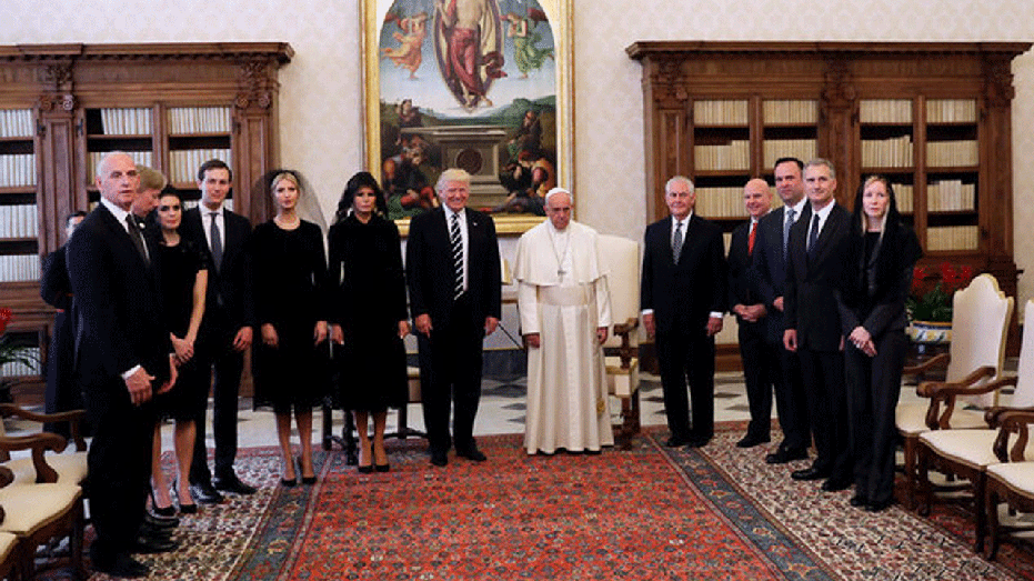 Trump Pope Reuters