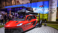 High hopes: Dutch company launches flying car at Geneva show