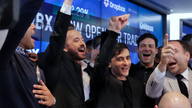 Shares of Dropbox surge in first day of trading