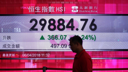 Asian shares higher as markets shrug off latest Trump threat