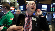 US stock indexes veer lower ahead of trade talks with China