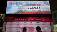 Asian and European shares rise on promising Chinese data