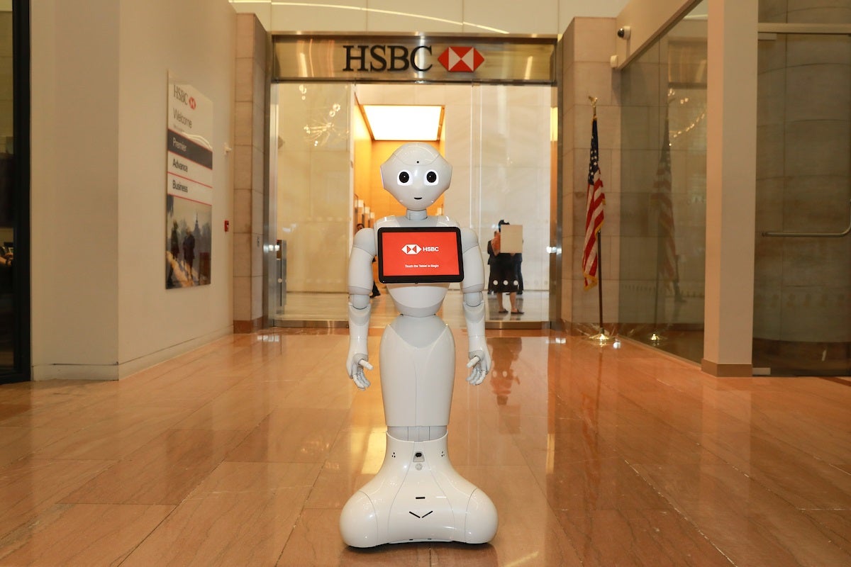 Meet Pepper Hsbc S Newest Hire Fox Business