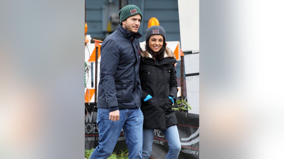 ashton kutcher, mila kunis, love your melon