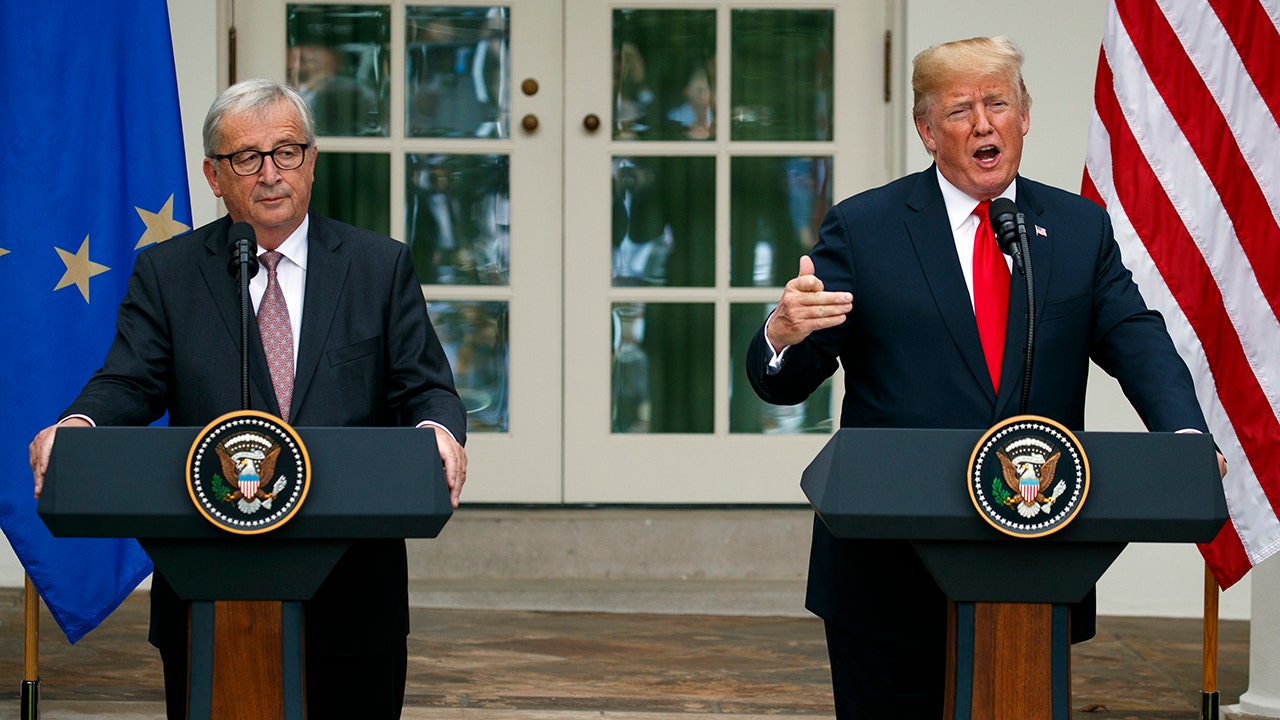 Trump: No new tariffs during European Union trade talks | Fox Business