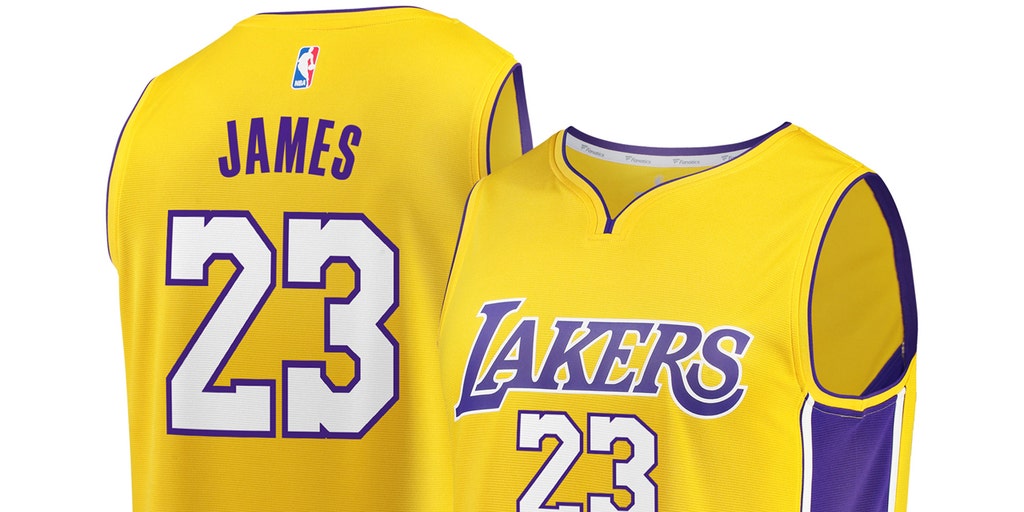 lebron jersey sales lakers