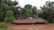 Flooding from Laos hydroelectric dam leaves hundreds missing