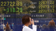 Asia shares sag after retreat on Wall St, weaker Japan data