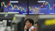 Asian markets mixed on strong Chinese trade data