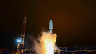 Russian rocket puts satellite into orbit, 1st since failure