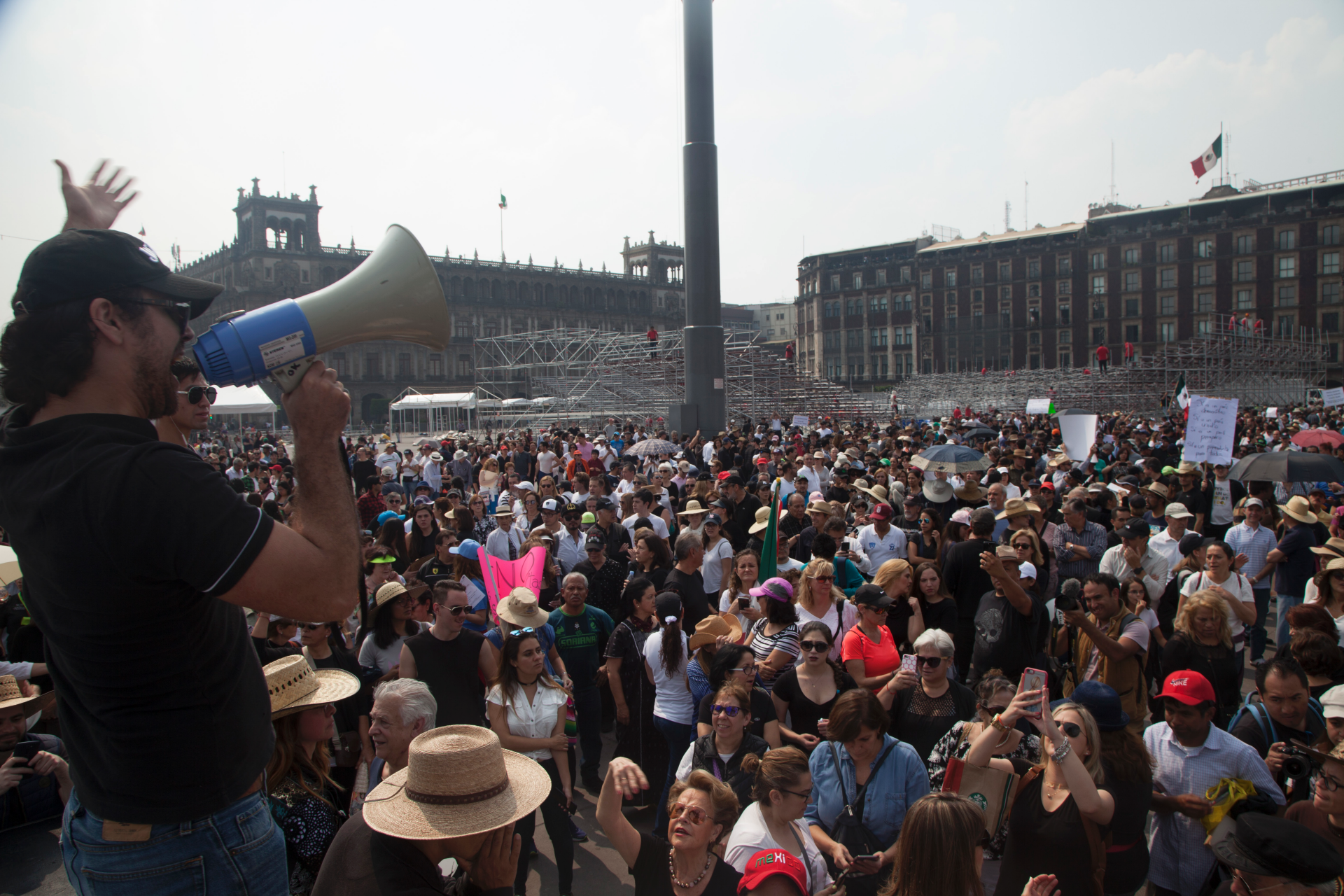 Thousands protest cancellation of new Mexico City airport Fox Business