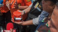 Divers recover jet flight recorder from Indonesia seafloor