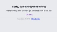 Facebook's site was down for 30 minutes, here's why